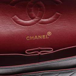 Pre Owned Chanel Reissue 2.55 Black Leather Shoulder Bag