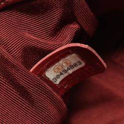 Pre Owned Chanel Crystal Pearls Small Quilted Calfskin Chain Flap Bag