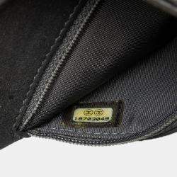 Pre Owned Chanel Grey CC Quilted Iridescent Calfskin Single Flap