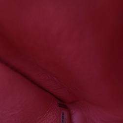 Pre Owned Chanel Red Mini Reissue 2.55 Tweed Single Flap 224