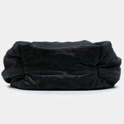 Pre Owned Chanel Black Lambskin Stretch Spirit Cabas Tote