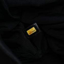 Pre Owned Chanel Black Lambskin Stretch Spirit Cabas Tote