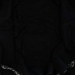 Pre Owned Chanel Black Lambskin Stretch Spirit Cabas Tote