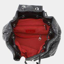 Pre Owned Chanel Matelasse Beijing Backpack Black Leather