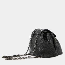 Pre Owned Chanel Matelasse Beijing Backpack Black Leather