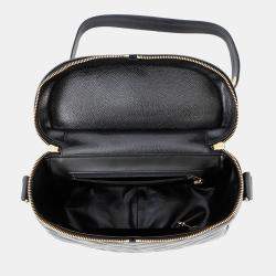 Pre Owned Chanel V Stitch Chain shoulder Black Caviar Leather