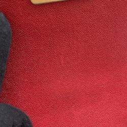 Pre Owned Chanel Boy Chanel Chain shoulder Red Caviar Leather