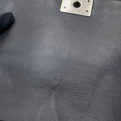 Pre Owned Chanel Boy Chanel Matelasse Shoulder Bag Black Leather