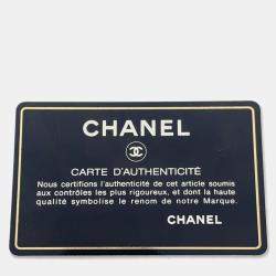 Pre Owned Chanel Jumbo Matelasse Chain shoulder Black Lambskin