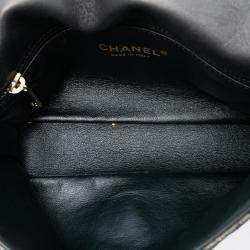 Pre Owned Chanel Small Quilted Iridescent Calfskin Crystal Single Flap