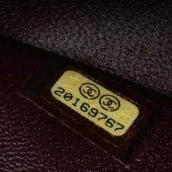Pre Owned Chanel Mini Jersey Chic With Me Flap