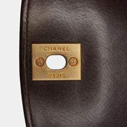 Pre Owned Chanel CC Lambskin Chain Shoulder Bag