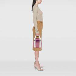 Pre Owned Chanel Canvas Square Stitch Tote