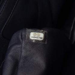 Pre Owned Chanel White Quilted Caviar Coco Cocoon Bowler Bag