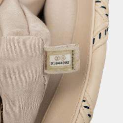 Pre Owned Chanel Brown Medium Lambskin Stitched 19 Flap