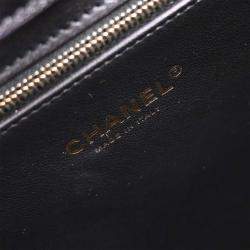 Pre Owned Chanel Black Coco Luxe Calfskin 2way Handbag