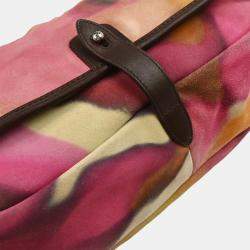 Pre Owned Chanel Yellow Suede Flap Shoulder Bag