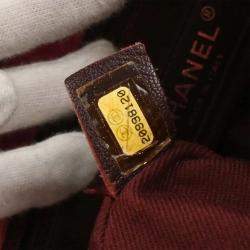 Pre Owned Chanel Yellow Suede Flap Shoulder Bag