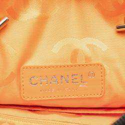 Pre Owned Chanel Black Quilted Lambskin Cambon Ligne Flat Tote