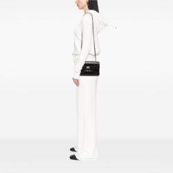 Pre Owned Chanel Black Chocolate Bar Lambskin Reissue Multipocket Flap