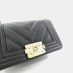 Pre Owned Chanel Boy Line Shoulder Bag