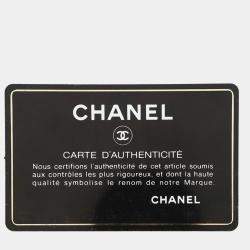 Pre Owned Chanel Chain Shoulder Bag With Coco Mark And Matelasse Lambskin Black