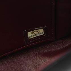 Pre Owned Chanel Coco Mark Quilted Flap Bag Shoulder Leather Black