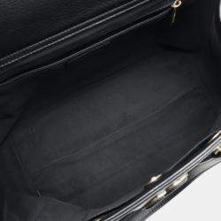 Pre Owned Chanel Small Bag Handbag Chain Shoulder Calfskin Black