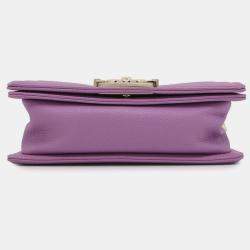 Pre Owned Chanel Boy Small Matelasse Coco Mark Chain Shoulder Bag