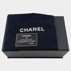 Pre Owned Chanel Chain Shoulder Bag Matelasse Coco Mark Calf Leather