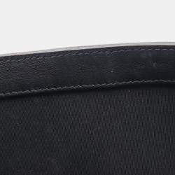Pre Owned Chanel Boy Chanel Large Matelasse Shoulder Bag In Lambskin Fabric Black/Gold