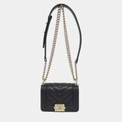 Pre Owned Chanel Boy Shoulder Bag