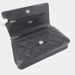 Pre Owned Chanel Timeless Classic Chain Wallet