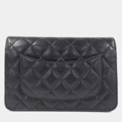 Pre Owned Chanel Timeless Classic Chain Wallet