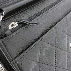 Pre Owned Chanel Timeless Classic Line Chain Wallet