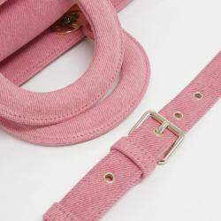 Pre Owned Chanel Boy Chanel Chevron Coco Mark Chain Shoulder Bag Handbag Black Silver Caviar Skin