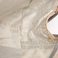 Pre Owned Chanel Beige Leather LAX Chain Shoulder Bag