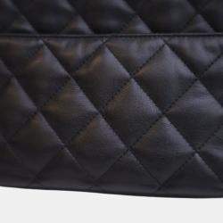 Pre Owned Chanel Small Calfskin Quilted Camera Case