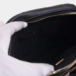 Pre Owned Chanel Small Calfskin Quilted Camera Case