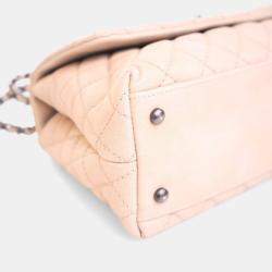 Pre Owned Chanel Medium Caviar Coco Handle Bag