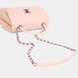 Pre Owned Chanel Medium Caviar Coco Handle Bag