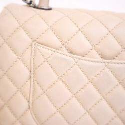 Pre Owned Chanel Medium Caviar Coco Handle Bag