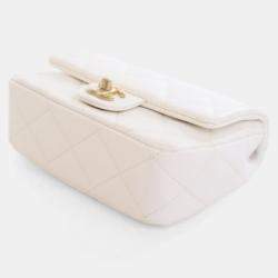 Pre Owned Chanel Mini Caviar Sweetheart Crush Flap Bag