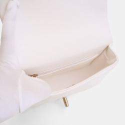 Pre Owned Chanel Mini Caviar Sweetheart Crush Flap Bag
