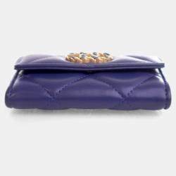 Pre Owned Chanel Lambskin 19 Flap Card Holder