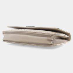 Pre Owned Chanel Lambskin Boy Wallet On Chain (WOC)
