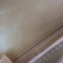 Pre Owned Chanel Iridescent Calfskin North South Boy Flap Bag