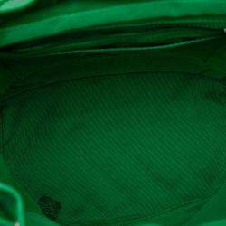 Pre Owned Chanel Green Small Lambskin Urban Spirit Backpack