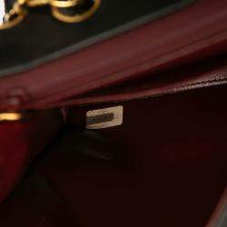 Pre Owned Chanel Black Medium Quilted Lambskin Mademoiselle Single Flap