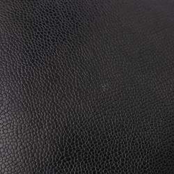 Pre Owned Chanel Black CC Caviar Vanity Case
